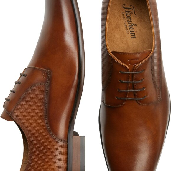 NEW Florsheim Kierland Leather Plain Toe Oxfords Mens 8.5 - Picture 2 of 8